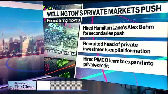Wellington CEO on 'Big Foray' Into Private Markets