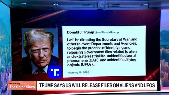 Trump Says US Will Release Files Related to Aliens and UFOs
