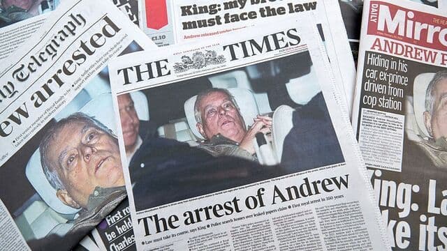 Andrew's Arrest Puts Royal Family in Uncharted Territory