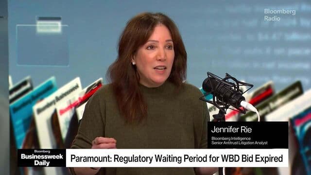 Paramount Says Regulatory Waiting Period for Warner Bid Ends