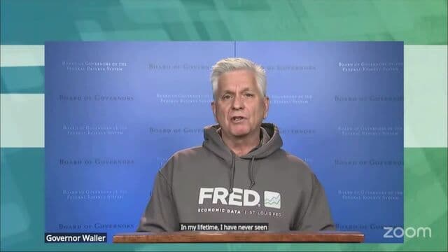 Fed's Waller Says He's Never Seen a Tech Revolution Like AI