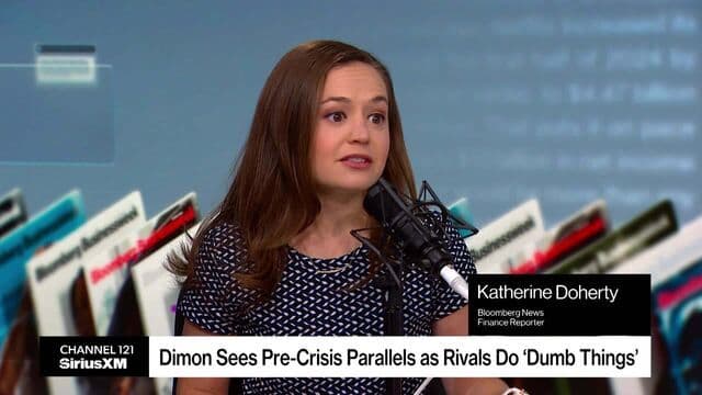 Dimon Sees Pre-Crisis Parallels as Rivals Do 'Dumb Things'