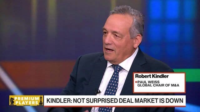It's Hard to Do Deals Right Now, Kindler Says