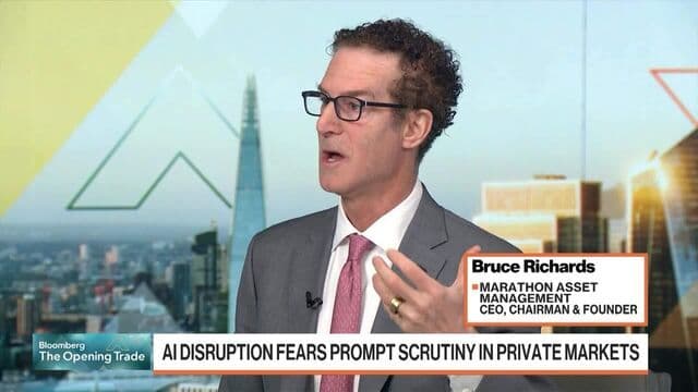 Marathon's Richards Says Private Credit Software Defaults Could Hit 15%