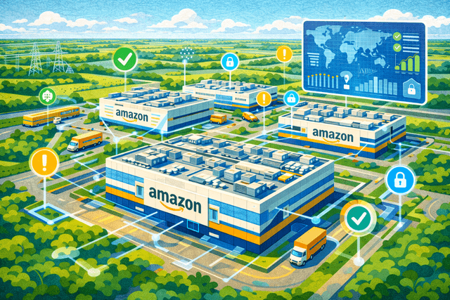 Amazon cloud unit warns of prolonged outages after drone strikes