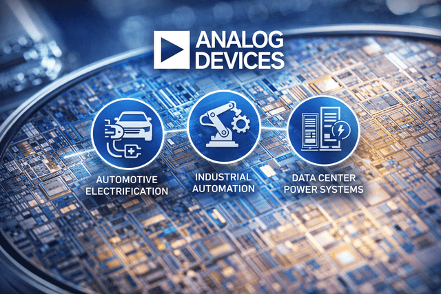 Analog delivers fiscal Q1 2026 revenue of $3.16B