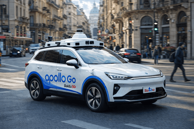 Baidu's Apollo Go penetrates Europe with Level 4 autonomous transit milestone in Switzerland