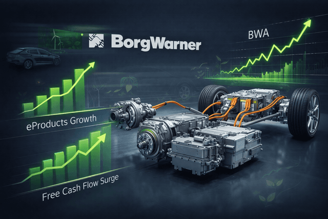BorgWarner reports 2025 adjusted EPS of $4.91, up 14%