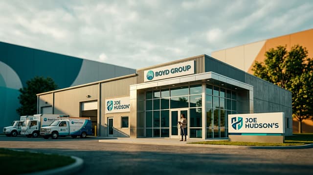 Boyd Group sales hit $3.1B as Joe Hudson's acquisition scales operations