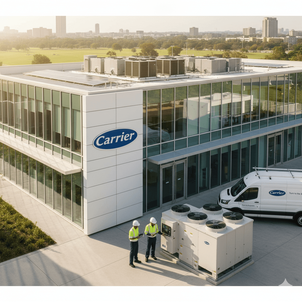 Carrier Q4 net sales fall 6% YoY to $4.84 billion