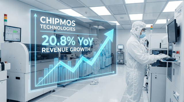 ChipMOS rides AI memory wave to 20% revenue growth in Q4