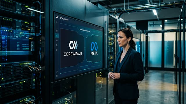 CoreWeave secures massive $21B AI cloud agreement with Meta Platforms
