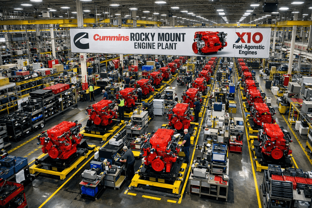 Cummins outpaces estimates as data center power offsets truck market weakness