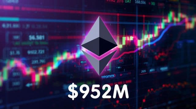 Ethereum hit hardest as crypto funds see $952M outflows