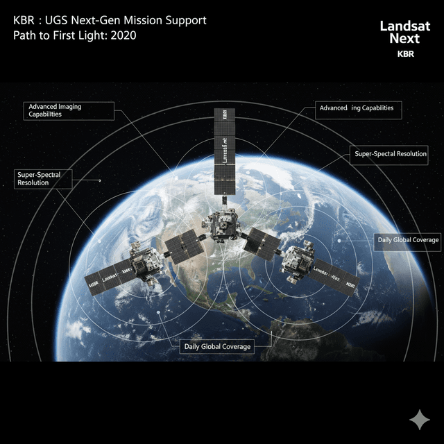 KBR secures $350M USGS contract to modernize earth observation hub