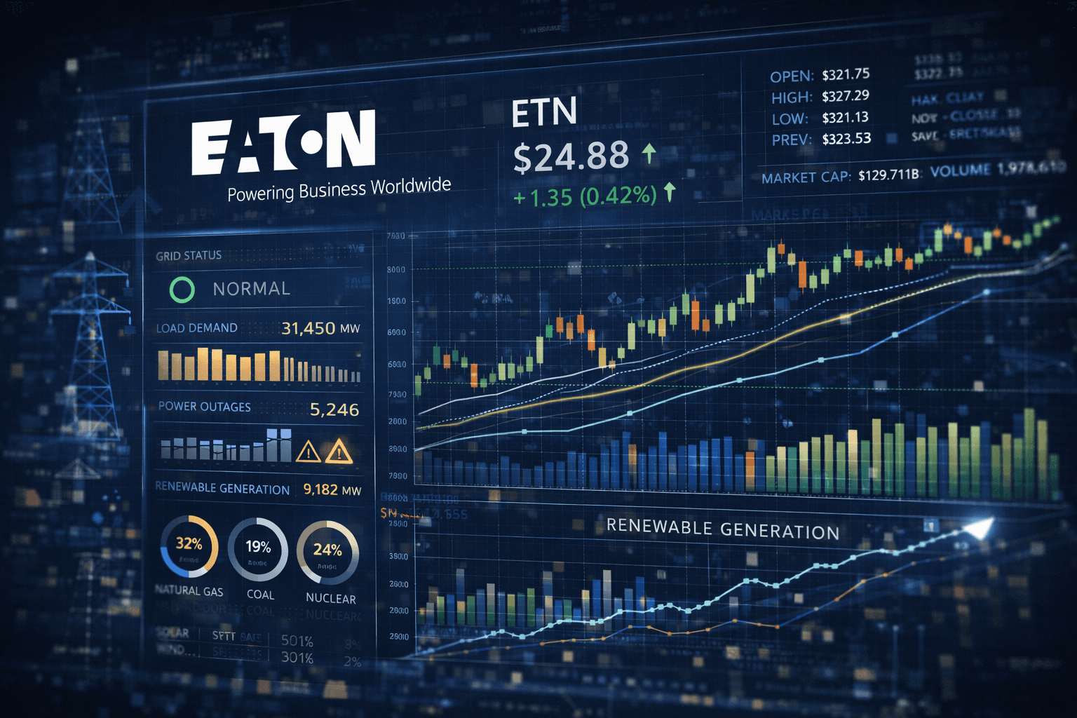 Eaton shares fall after soft 2026 guidance overshadows record Q4