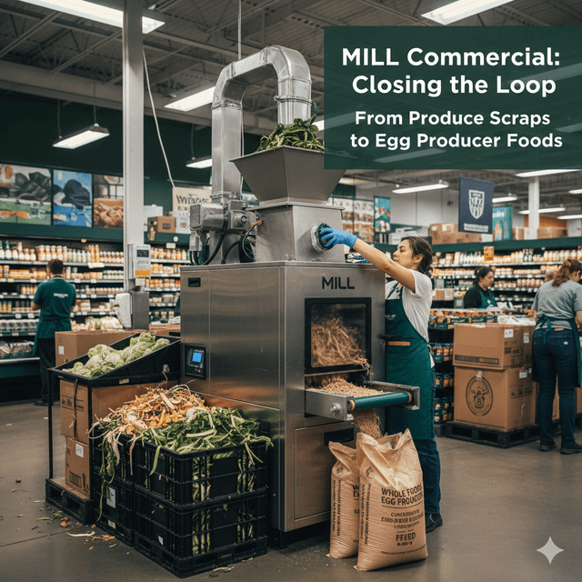 Amazon, Mill partner to turn whole foods produce waste into animal feed by 2027