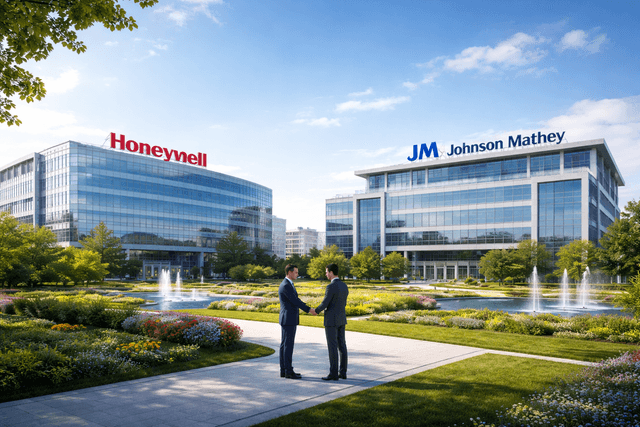 Honeywell cuts price for Johnson Matthey Catalyst unit to salvage deal