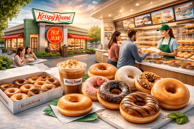 Krispy Kreme surpasses estimates despite annual net loss