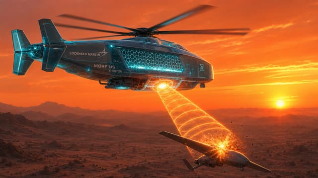 Lockheed Martin unveils 50-drone capacity MORFIUS system