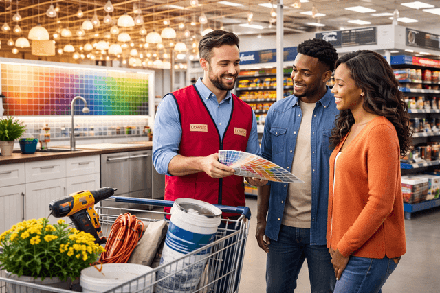 Lowe’s top-line sales advance to $23.1B as e-commerce surges