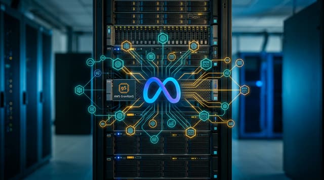 Meta taps AWS Graviton chips to power shift toward agentic AI