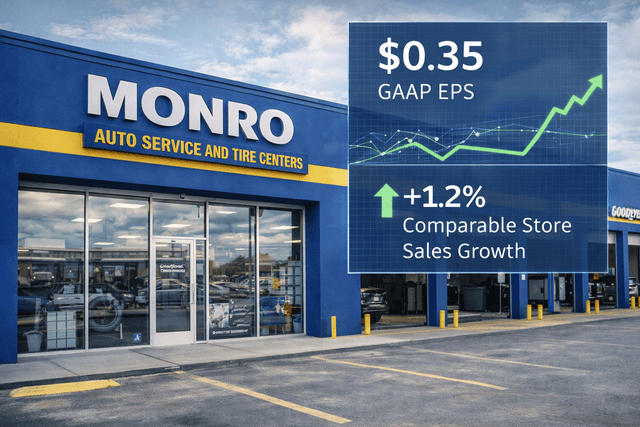 Monro profits jump as real estate gains mask soft holiday sales
