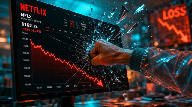 Netflix shares slide 9.2% on weak forecast