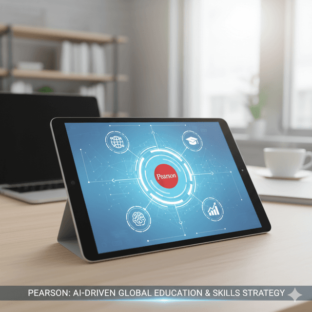 Pearson profit rises as AI and virtual learning drive year-end surge