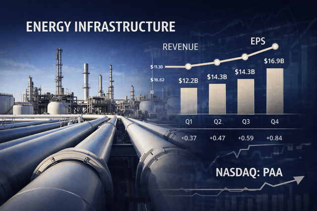 Plains All American Pipeline Q4 net income of $342M misses estimates