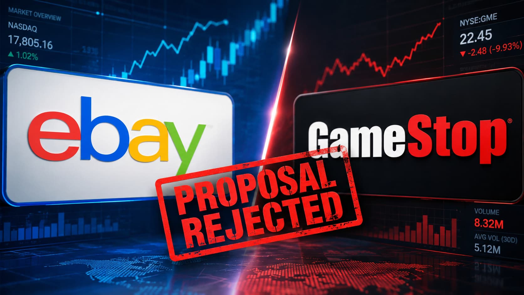 eBay board unanimously rejects GameStop’s "neither credible nor attractive" $56B bid