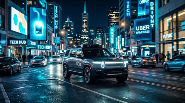 Rivian and Uber strike $1.25B autonomous pact to launch 10,000 R2 robotaxis