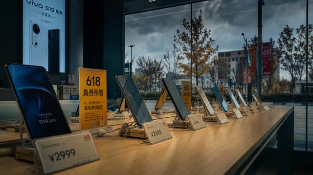 China smartphone sales fall 13% during 618 festival