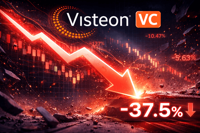 Visteon plunges as weak 2026 outlook overshadows Q4 earnings beat