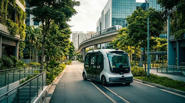 WeRide and Grab debut Singapore’s first autonomous public ride service in Punggol
