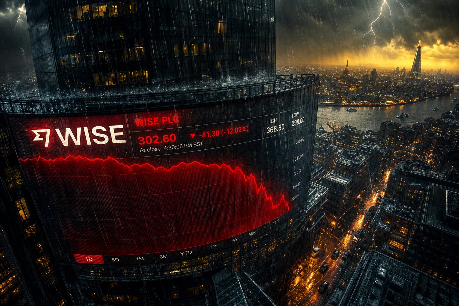Wise shares fall 10% after US denial
