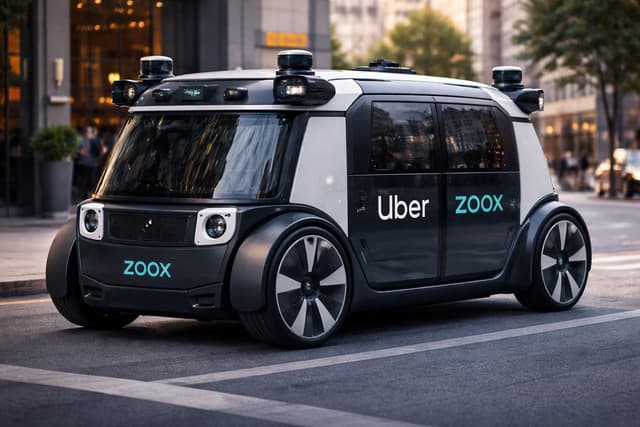 Uber and Amazon’s Zoox strike deal to launch purpose-built robotaxis