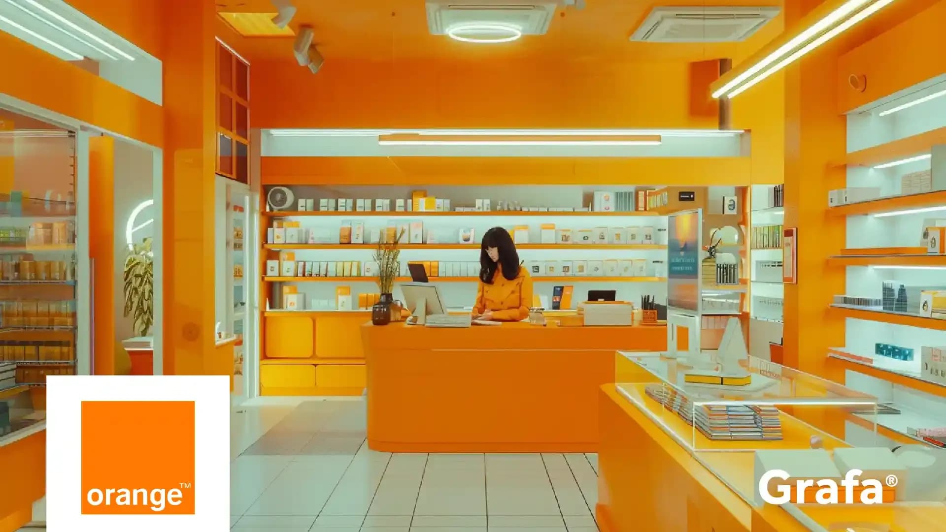 Orange  primary media