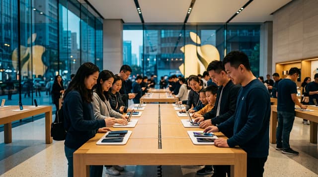 Apple shipments surge 20% in China as premium resilience defies market slump