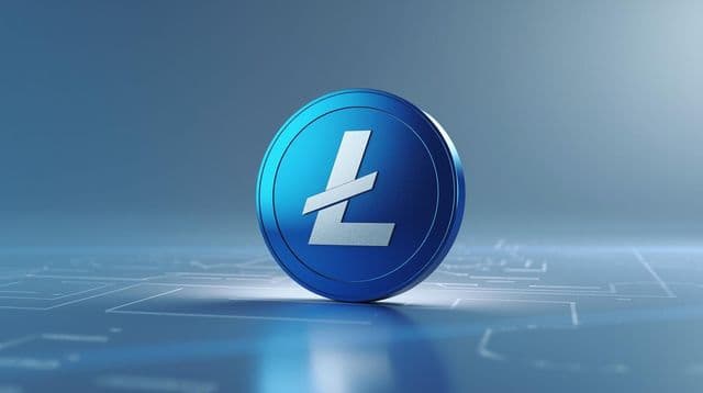 Litecoin tests triangle support near $53