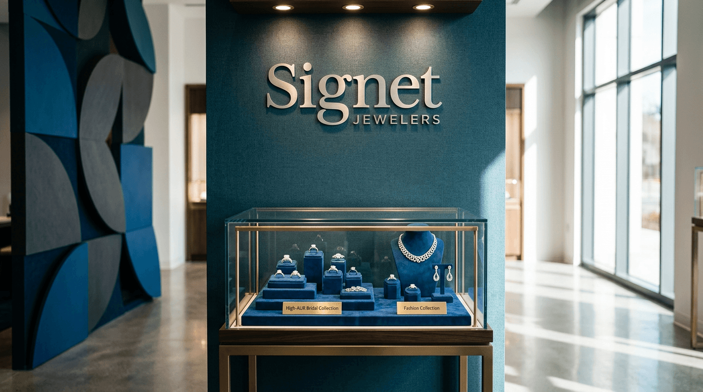 Signet same-store sales rise as higher pricing offsets restructuring costs