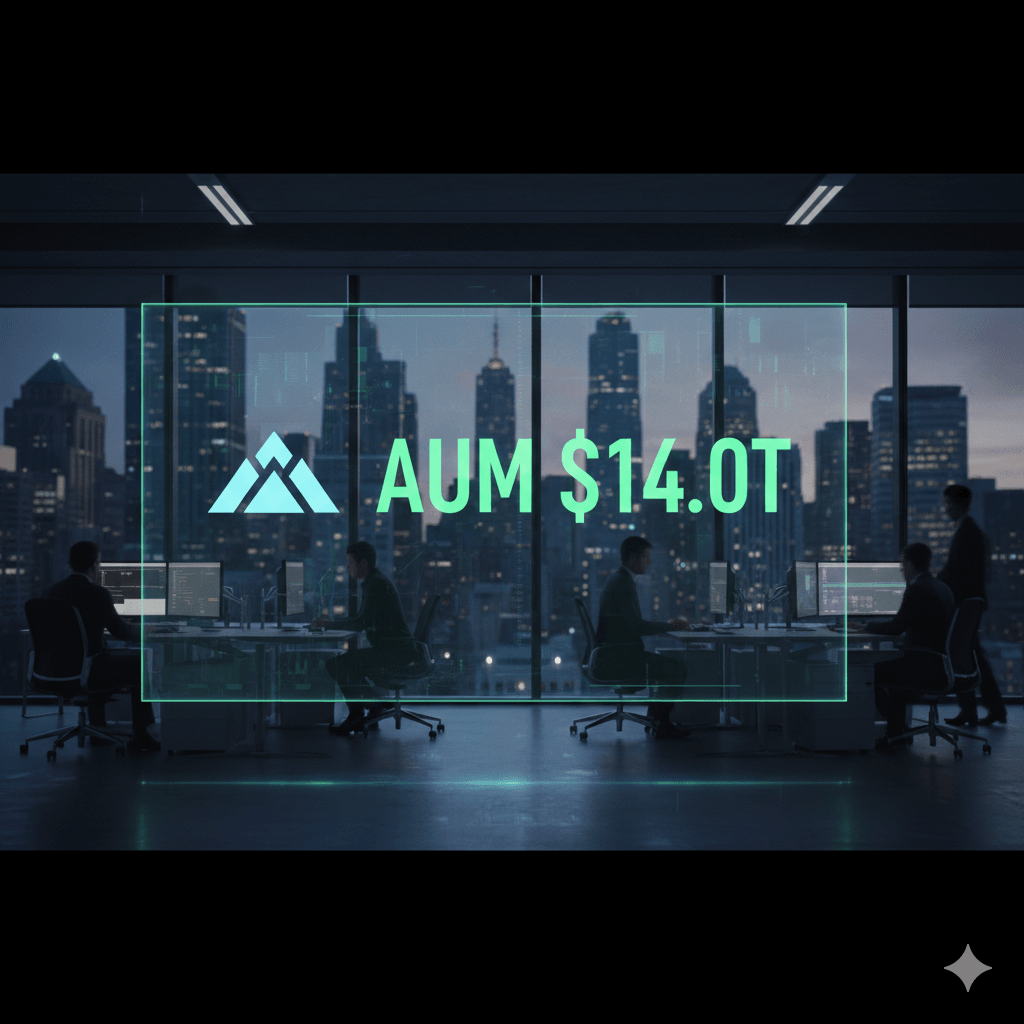 BlackRock assets hit $14 trillion as record inflows drive earnings beat