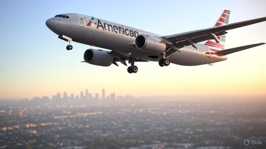 American Airlines hits record revenue but "carnage" from winter storm cuts into profit