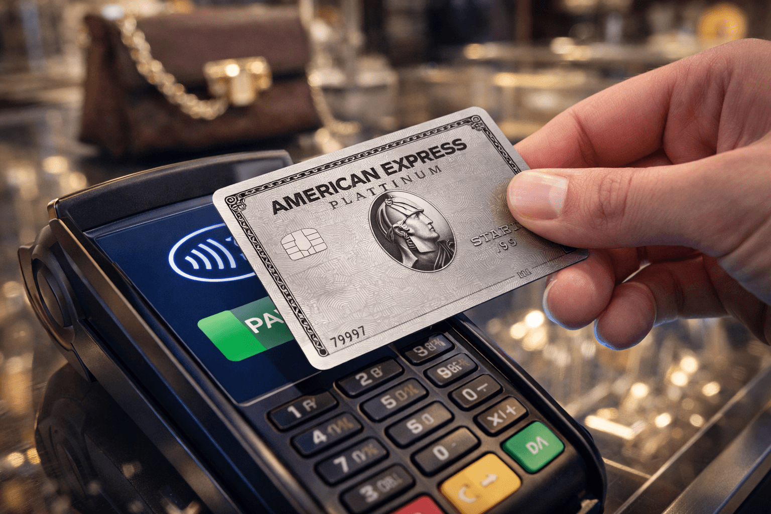 American Express revenue beats estimates despite marginal earnings miss