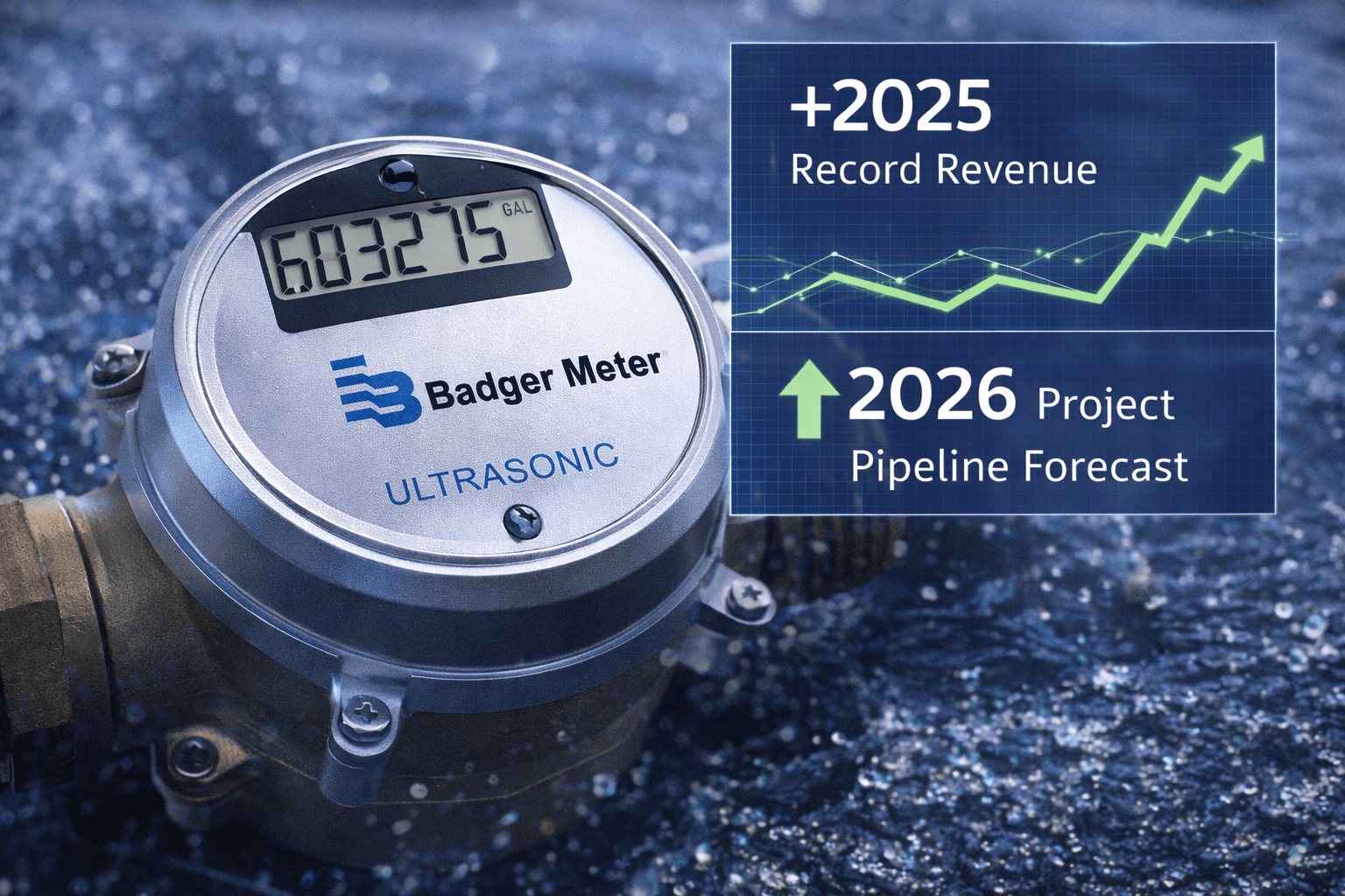 Badger Meter misses quarterly targets as water project lulls stall growth