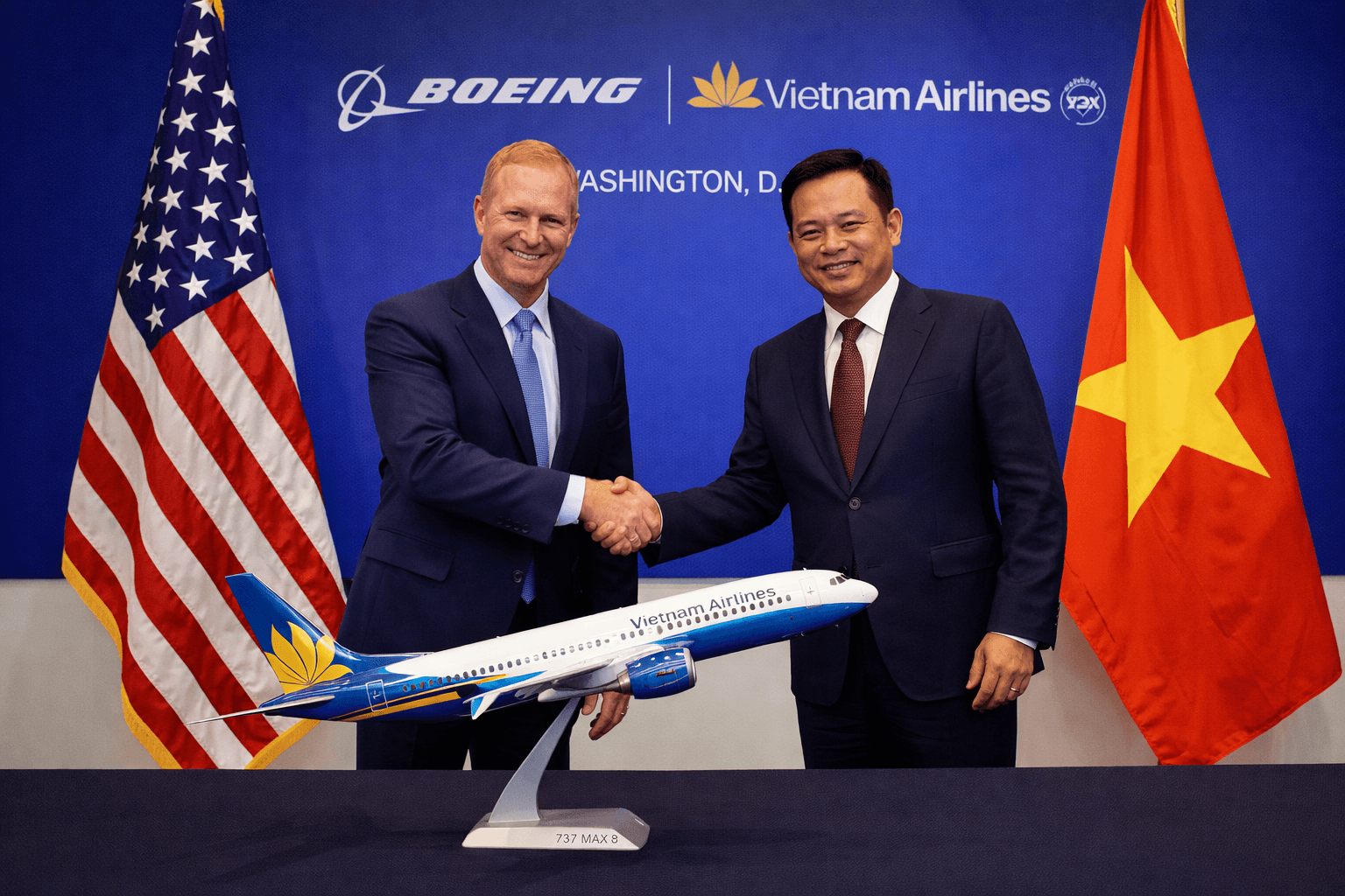 Boeing secures $8 billion 737 MAX deal with Vietnam Airlines