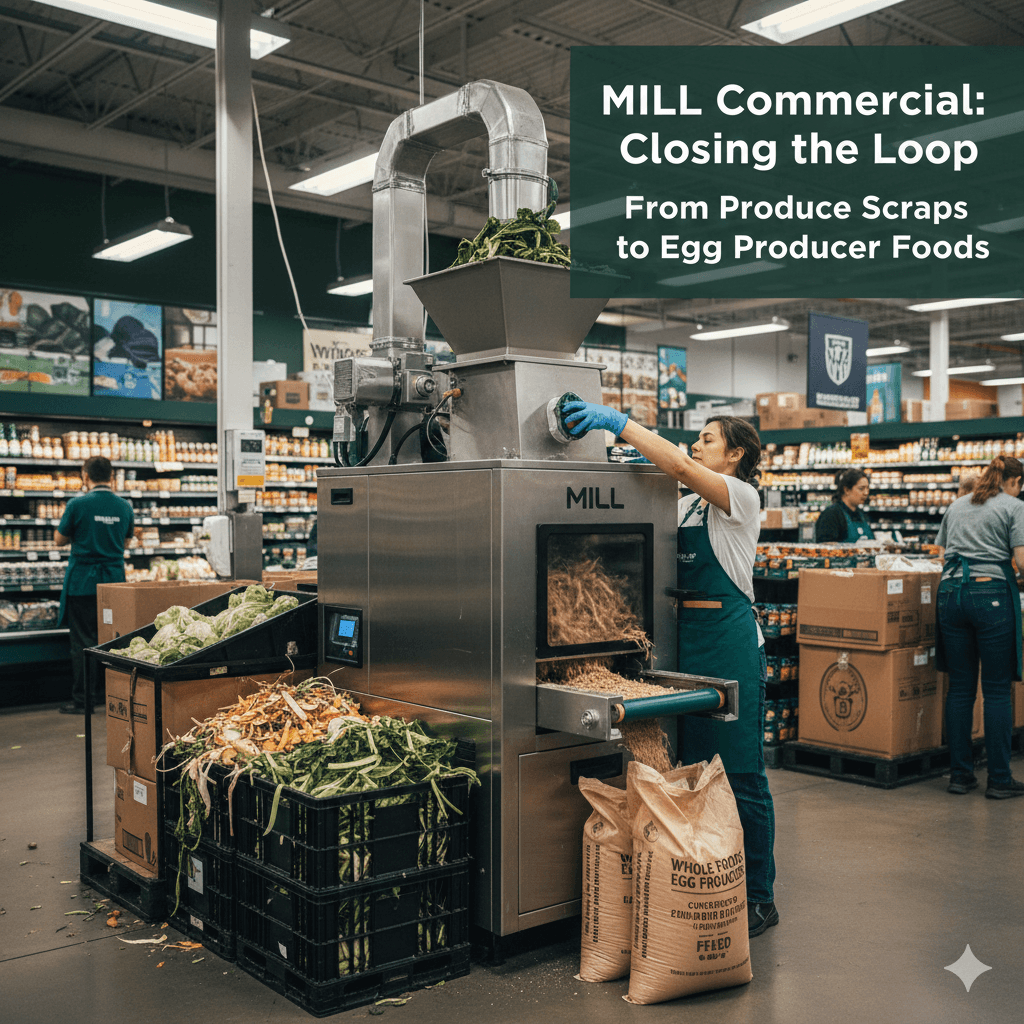Amazon, Mill partner to turn whole foods produce waste into animal feed by 2027