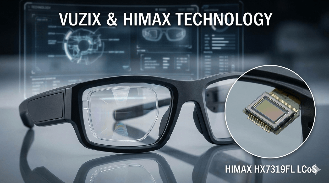Himax and Vuzix unveil "prescription-ready" AR optical design ahead of CES 2026