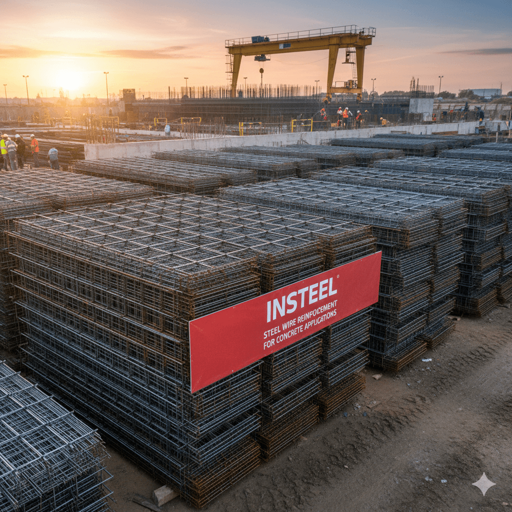 Insteel earnings surge as infrastructure demand widens profit spreads