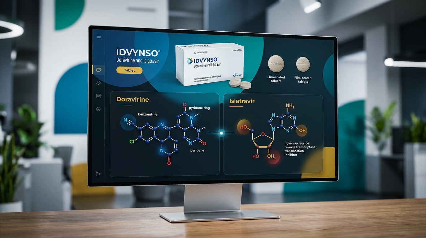 FDA approves Merck’s IDVYNSO as a once-daily, two-drug tablet for HIV-1